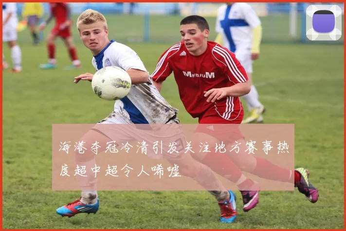 海港夺冠冷清引发关注地方赛事热度超中超令人唏嘘