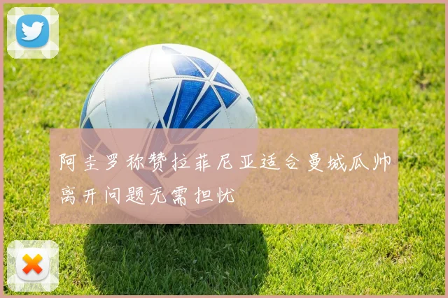 阿圭罗称赞拉菲尼亚适合曼城瓜帅离开问题无需担忧
